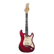 Guitare électrique Prodipe Strat ST80 Candy Apple Red