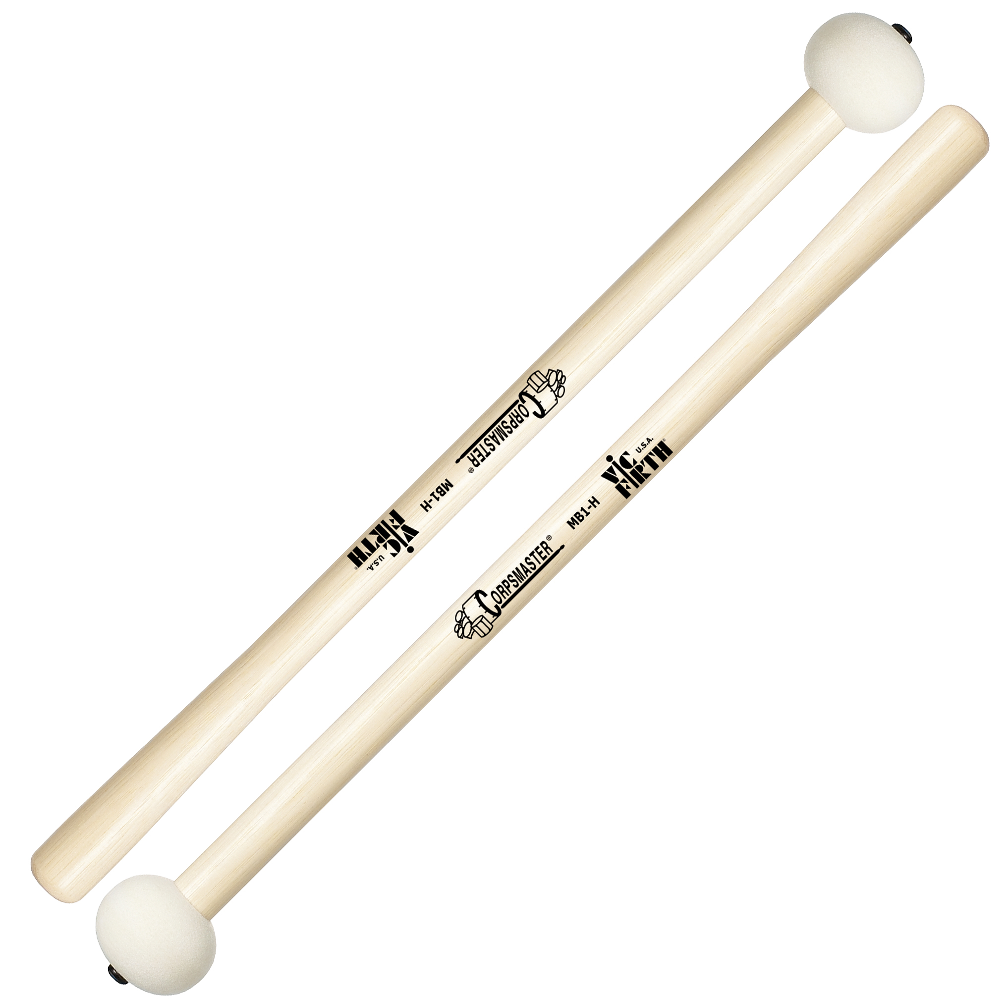 Vic Firth MB1H Mailloche Grosse Caisse Corps master 18-22''