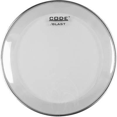 Code Drumheads Peau blast clear bd batter 16