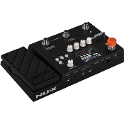 processeur d'effets nux multi-effets guitare / basse - 4 switchs + exp