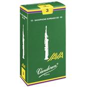 Vandoren SR303 - Java force 3 - anches saxophone soprano - boite de 10