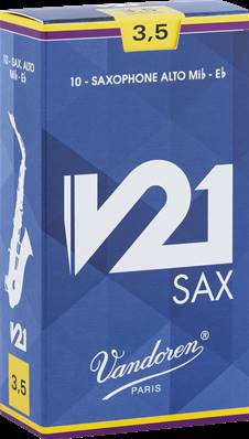 Vandoren SR8145 - V21 force 4.5 - anches saxophone alto - boite de 10