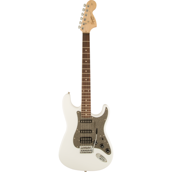 --- DISCONTINUE ---Squier Affinity Stratocaster HSS Olympic WHITE - guitare Electrique