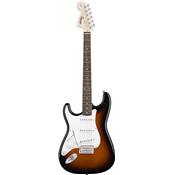 --- DISCONTINUE ---Squier Stratocaster Affinity rosewood neck Sunburst gaucher