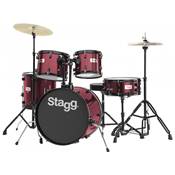 Stagg TIM120B WR - Batterie acoustique fusion 20'' - Bleu