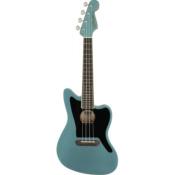 --- DISCONTINUE ---fender Fullerton Jazzmaster Tidepool - Ukulele électro-acoustique