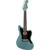 Fender Fullerton Jazzmaster Tidepool - Ukulele électro-acoustique