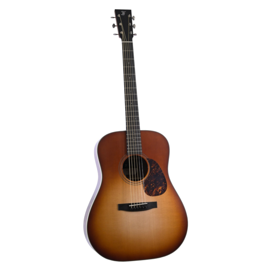 Guitare electro-acoustique furch vintage 1 dread sr lrb1 sunbusrt