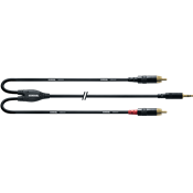 Cordial CFY3WCC - câble bretelle rean 3,5mm stéréo/2x rca 3m