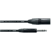 Cordial CPM2.5MV - câble audio sym neutrik xlr m/jack stéréo 2,5m
