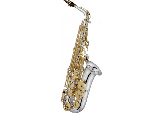 Jupiter JAS1100SGQ - saxophone alto argenté clés vernies avec bocal Sona Pure