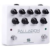 --- DISCONTINUE ---Seymour Duncan MSD-GS-W - pédale d'effets palladium gain stage blanche