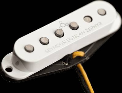 --- DISCONTINUE ---Seymour Duncan ZSL-1M-W-RWRP - zephyr strat milieu blanc