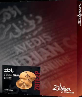 --- DISCONTINUE ---Zildjian ZBTE2P - zbt expander - 18 zbt crash et china