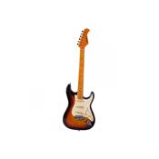 --- DISCONTINUE ---Prodipe ST 70 SB - Guitare électriquetype strat sunburst