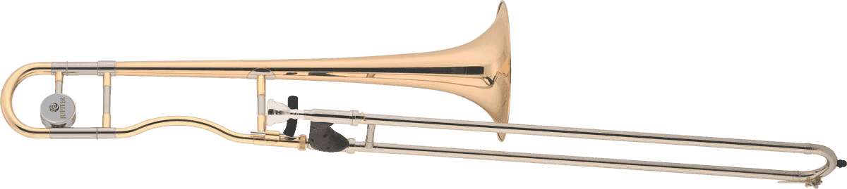 Jupiter JTB710RQ - Trombone ténor Sib ergonomique, pavillon cuivre rose