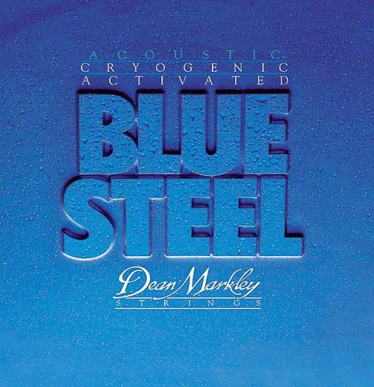 Cordes Guitare Folk Dean Markley 11-46 Blue Steel