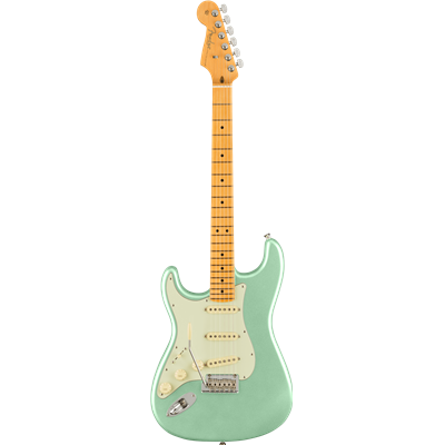 Fender American Professional II Stratocaster Left-Hand, Maple Fingerboard, Mystic Surf Green