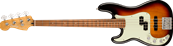 Player Plus Precision Bass, Left-Hand, Pau Ferro Fingerboard, 3-Color Sunburst