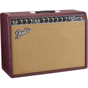 Fender '65 Deluxe Reverb Bordeaux Blues Edition Limitée FSR HP Jensen P12Q - Ampli guitare électrique