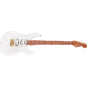 Guitare électrique Charvel Pro-Mod DK24 HSS 2PT CM, Caramelized Maple Fingerboard, Snow White