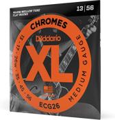 Cordes Guitare Electrique D'Addario Filee Plat 13-56 Chromes