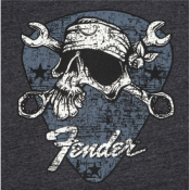 Fender David Lozeau Mechanico T-Shirt, Black, S