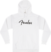 Fender Spaghetti Logo Hoodie, Olympic White, XL