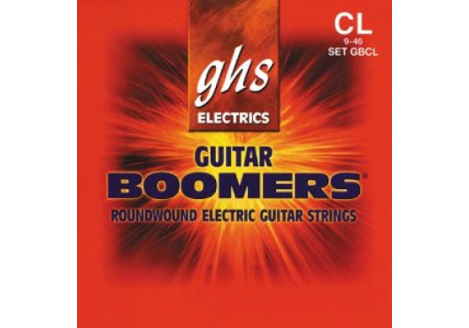 GHS GBCL - Jeu de Cordes Guitare Electrique Boomers Custom Light 9-46