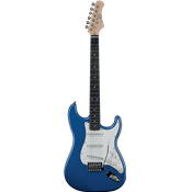Guitare électrique Eko S300BLU Metallic blue