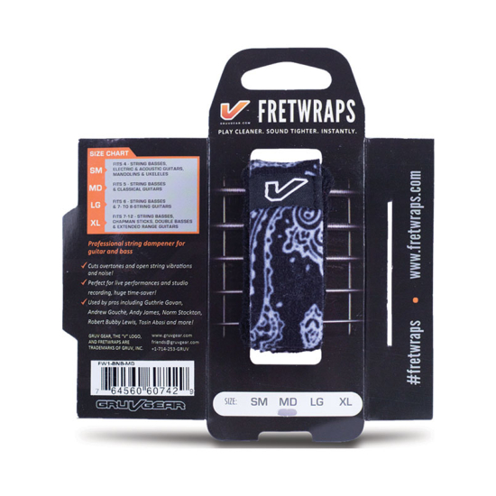 Gruvgear fratwrap black bandana