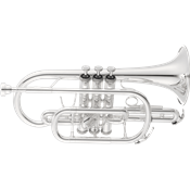 Jupiter JCR700SQ - Cornet sib d'étude argenté avec étui