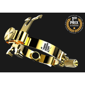 JLV SOUND - Ligature JLV plaquée Or pour clarinette Sib