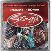 --- DISCONTINUE ---Stagg PBOX1-150 - Boite de 100 mediators celluoides 1.50 mm