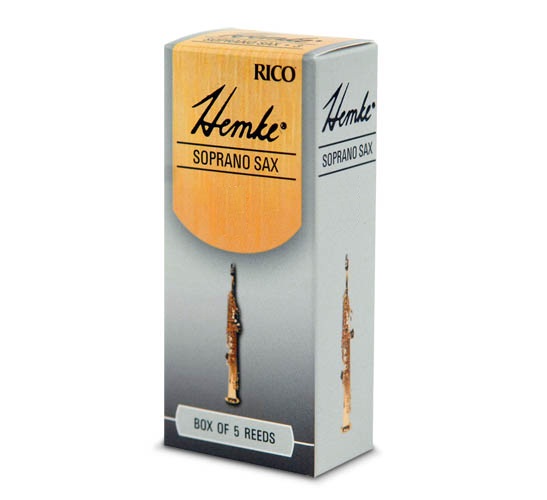 D'Addario Premium Hemke force 3.5 - boite de 5 anches saxophone soprano