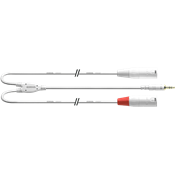 --- DISCONTINUE ---Cordial CFY3WMM-LONG-SNOW - câble audio minijack stéréo - 2 xlr mâles longs 3 m blanc