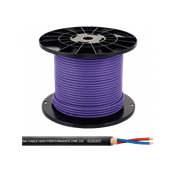 --- DISCONTINUE ---Cordial CMK222VIO100 - 2x 0,22mm² violet - 100m