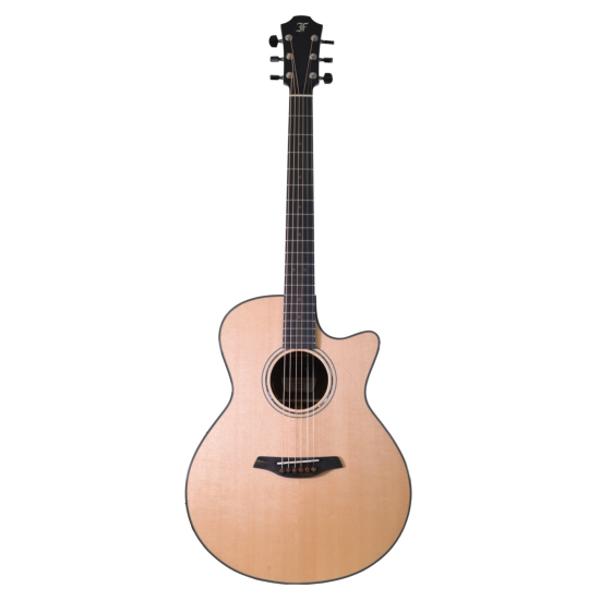 Guitare electro-acoustique furch yellow grand cw sr 43mm lrb1