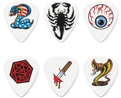 Dunlop BL116P100 - player's pack de 6 100mm