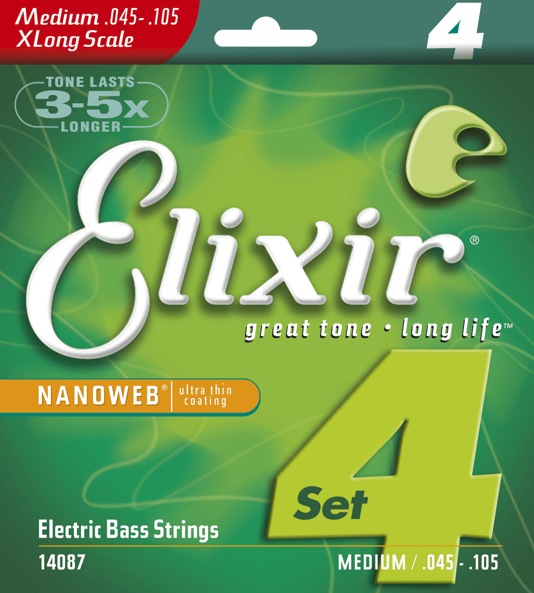 Elixir 14087 - bass nanoweb xls m 45-105