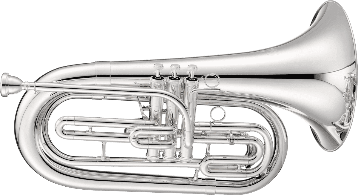 --- DISCONTINUE ---Jupiter JBR1000MS - saxhorn baryton Sib de défilé JBR1000MS