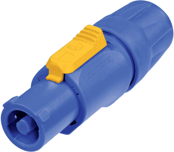 --- DISCONTINUE ---Neutrik NAC3FCA - fiche powercon type A bleue