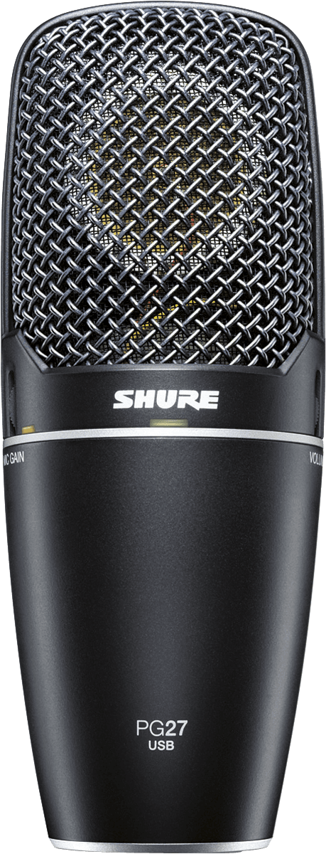 --- DISCONTINUE ---Shure PG27USB - Mic statique chant USB