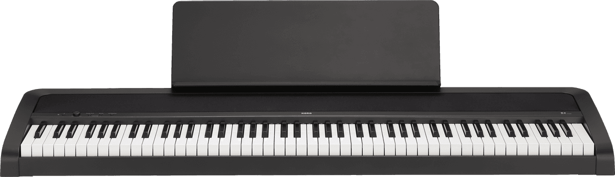 Korg B2-BK - Pack Piano numérique portable noir  stand  banquette  casque