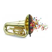 BG ACTU - Filtre anti-confettis pour tuba