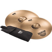 --- DISCONTINUE ---Sabian 45006X1 - pack thin 16 & 18 + housse