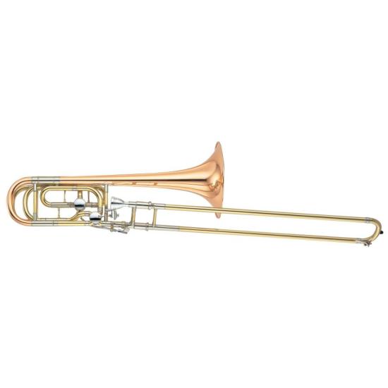 Yamaha YBL 822G Xeno - Trombone basse professionnel - 2 barillets décalés - Sib/Fa et Sib/Fa/Ré