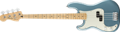 Player Precision Bass Left-Handed, Maple Fingerboard, Tidepool