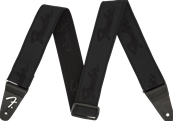 WeighLess Running Logo Strap, Black/Black, 2