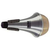 Jo-ral 1C - Sourdine droite aluminium fond cuivre pour trompette sib ou ut